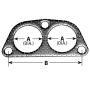 AP Exhaust 8734 Exhaust Pipe Flange Gasket
