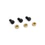 Cometic Gasket CF1003 Cometic Torque Converter Bolts 3/8-24 x 5/8in-Grade 8 Black Oxide Finish w/ Nuts