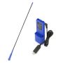 Rugged Radios GOFURTHER-BUNDLE GO FURTHER BUNDLE (for V3/RH5R Radios) LR Antenna XL Batt w/USB Charging Cable