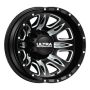 Ultra 049-7681RBM 17X6.5 8X6.50 (-140) ULT 049BM Predator Dually (HB 121.7)
