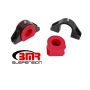 BMR Suspension SMK009 Sway Bar Mount, Billet Alum Mount, 1.25 Inch Poly Bushings