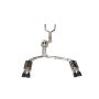 AWE Tuning 3015-43010 Audi C7 / C7.5 S6 4.0T Touring Edition Exhaust - Diamond Black Tips