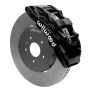 Wilwood 140-15743 SX6R Front Brake Kit 15in Slotted Black w/ Lines 14+ Chevy Corvette C7
