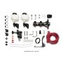 Wilwood 261-14251-BK Tandem Remote M/C Kit w L/H Brkt & Prop Valve - 1in Bore Black
