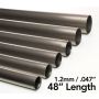 Ticon Industries 1.25in Diameter x 48in Length 1.2mm/.047in Wall Thickness Titanium Tube
