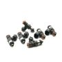 DeatschWerks 16S-00-2400-6 Bosch EV14 Universal 40mm/14mm Matched Set of 6 Injectors 2400cc/min