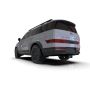 Rally Armor MF118-UR-BLK-DGRY 24-25 Hyundai Santa Fe Black Mud Flap w/Dark Grey Logo