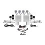 Diode Dynamics DD7749C RGBW Rock Light Installer Magnet Mount Kit w/Controller (12-pack)