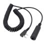 Rugged Radios CC-5R-OFF OFFROAD Headset / Helmet Coil Cord Cable for  and Kenwood Radios