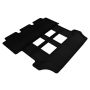 3D MAXpider 2011-2017 Honda Odyssey EX Kagu 2nd Row Floormats - Black