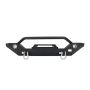Fishbone Offroad FB22016 87-06 Jeep TJ/YJ Wrangler TJ/YJ Steel Front Bumper W/LEDs - Blk Textured Powercoat