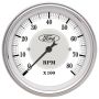 AUTOMETER ATM880088 Ford Racing Tach - 3-1/8 In-Dach - White Face