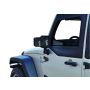 Rampage 2007-2018 Jeep Wrangler(JK) Mirror Extensions - Black