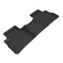 3D Maxpider 21-22 Nissan Rogue Kagu Second Row Floormat - Black