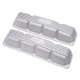 EDELBROCK EDE41999 Valve Cover Kit Classic Finned AMC/Jeep V8 67-91