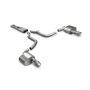 Corsa 05-10 Dodge Charger No Towing Hitch SRT-8 6.1L V8 Polished Xtreme Cat-Back Exhaust