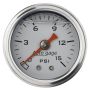 AUTOMETER ATM2175 1-1/2in Pressure Gauge 0-15psi- White