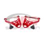 BMR 67-69 1st Gen F-Body Pro-Touring Upper A-Arms w/ Tall Ball Joint (Delrin) - Red