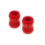 Prothane Universal Shock Bushings - Hourglass - 5/8 ID - Red