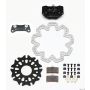 Wilwood 140-11774 GP320 Right Rear Kit SA Rotor 10.50in SuperAlloy Solid Rotor