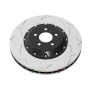 DBA 19+ Chevrolet Camaro ZL1 (w/ NAS Nuts) 5000 Series Black Hat T3 Slotted KP Brake Rotor - Black