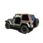 Rampage 109517 1997-2006 Jeep Wrangler(TJ) Frameless Soft Top Kit - Spice