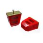 ENERGY SUSPENSION ENE9-9104R Bump Stop 4-1/2 x 4-1/2 x 2-1/2 Pair