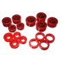 Energy Suspension 99-07 Ford F-250/F-350 SD 2/4WD Crew Cab Body Mount Set - Red