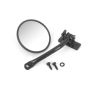 Quick Release Mirror Bla ck Round 97-18 Wrangler