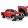 Bushwacker 05-10 Dodge Dakota Crew Cab Fleetside Extend-A-Fender Style Flares 4pc 64.9in Bed - Black