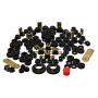 Energy Suspension 2.18107G 97-06 Jeep Wrangler TJ Black Hyper-Flex Master Bushing Set