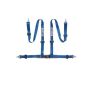 Sparco Belt 2 Inch Blue 4Pt Snap-In