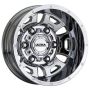 Ultra 003-7681RC 17X6.5 8X6.50 (-140) ULT 003RC Hunter Dually (HB 121.7)