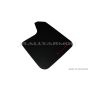 Rally Armor Universal fitment (no hardware) Basic Black Mud Flap w/ Red Logo
