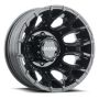 Ultra 022-7692RBK 17X6.5 8X200 (-140) ULT 022RBK Scorpion Dually (HB 142.3)