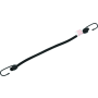 BikeMaster 100118 Bungee 18in Heavy Duty 2 Hook Black