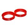 Energy Suspension 96-00 Honda Civic/CRX / 99-00 Honda Civic Si Red Front Coil Spring Isolator Set