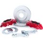 Alcon BKF1559BE11 09-20 F-150/Raptor Gen1-2 347x36mm Rotors 6-Piston Red Front Brake Kit Requires alcAC011507NAN
