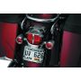 Kuryakyn 9008 Taillight Visor Without Slots Chrome