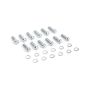 Cometic Gasket CF1010 Cometic Intake Manifold Bolts 3/8 - 16 x 1in - Grade 8 Zinc Plated