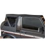 Rampage 98535 1986-1994 Suzuki Samurai Soft Top OEM Replacement - Black Diamond