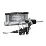 Wilwood 261-13271-P HV Tandem M/C Kit w L/H Bracket & Prop Valve - 7/8in Bore Ball Burnished-W/Pushrod