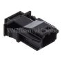 NAMZ NJ-2P51 JAE MX-1900 2-Position Male Black Pin Housing (HD 72905-11)