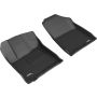 3D MAXpider 20-21 Hyundai Venue Kagu 1st Row Floormats - Black