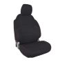 PRP Seats B058-01 PRP 2021+ Ford Bronco 2 Door Front Seat Covers (Pair) - Black w/ Red Stitching