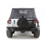Rampage 9950919 07-18 Jeep Wrangler JK (Incl. Unlimited) Trail Guard Tire Carrier - Black