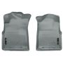 Husky Liners 05-15 Toyota Tacoma Crew/Extended/Standard Cab WeatherBeater Front Grey Floor Liners