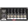 QUICKCAR RACING PRODUCTS QRP50-863 Ignition Panel Black Fused w/Start Button