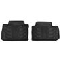 Lund 11-17 Ford Explorer (2nd Row) Catch-It Floormats Rear Floor Liner - Black (2 Pc.)