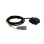 AEM CD-7/CD-7L Plug & Play Adapter Harness for OBDII CAN Bus Including Power Cable